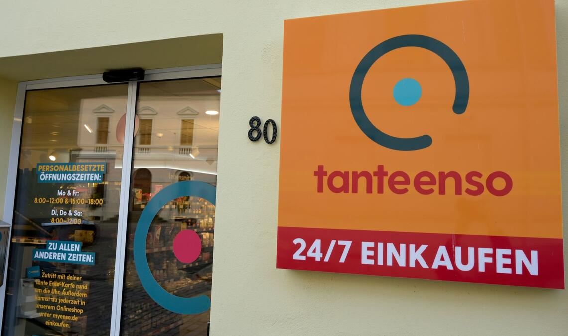 Tante Enso betreibt bereits zahlreiche Mini-Supermärkte in Deutschland, unter anderem in Wörlitz. (Archivbild)
