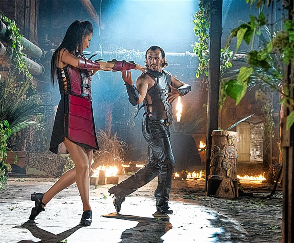 Tanzspektakel im Kongresszentrum.