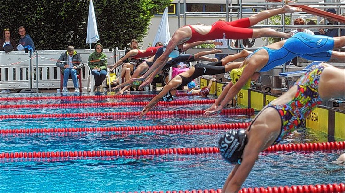 3700 Starts im Mühlacker Freibad