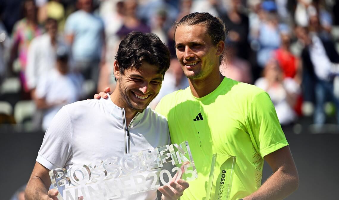 Taylor Fritz (links) kommt wieder nach Stuttgart.
