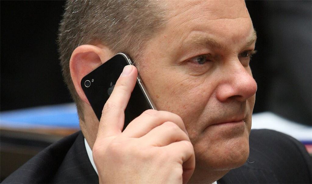 Telefonierte zuletzt mit Kremlchef Wladimir Putin am 2. Dezember vergangenen Jahres: Olaf Scholz.