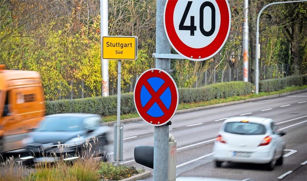 Tempo 40 gilt in weiten Teilen des Stuttgarter Straßennetzes als erlaubte Höchstgeschwindigkeit.