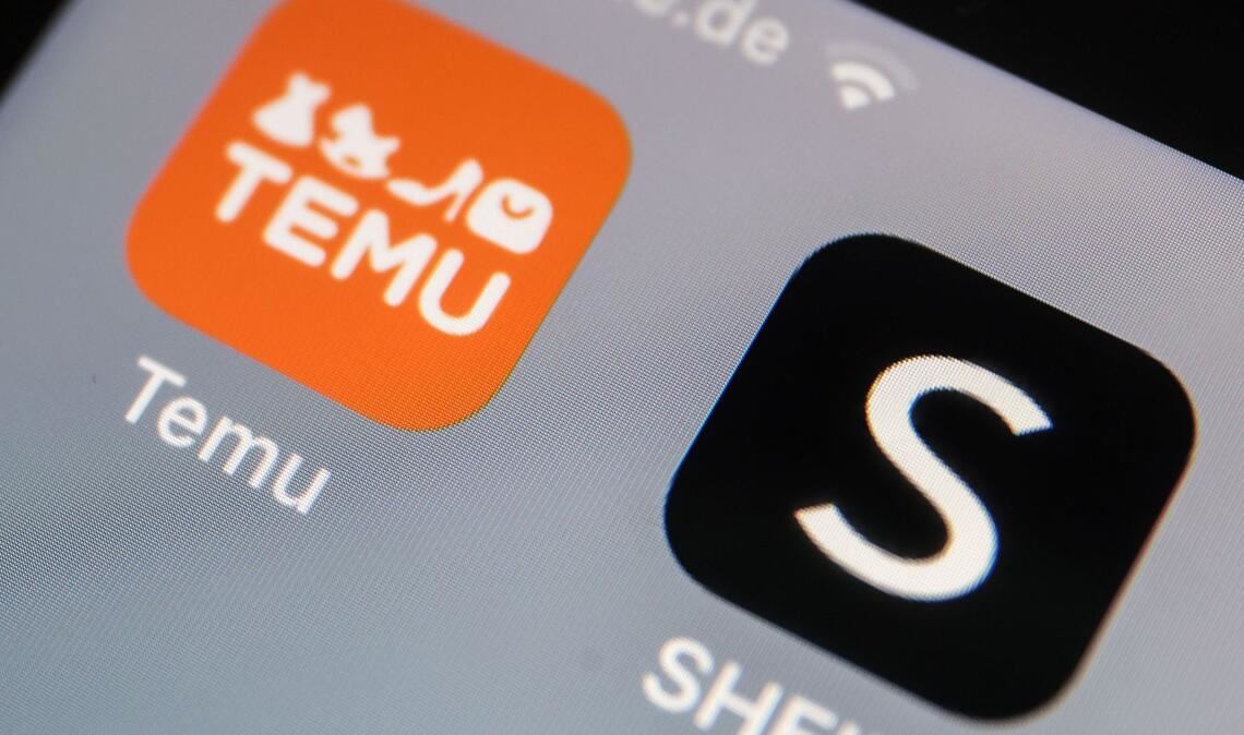 Temu und Shein sind in Deutschland erfolgreich. (Archivbild)