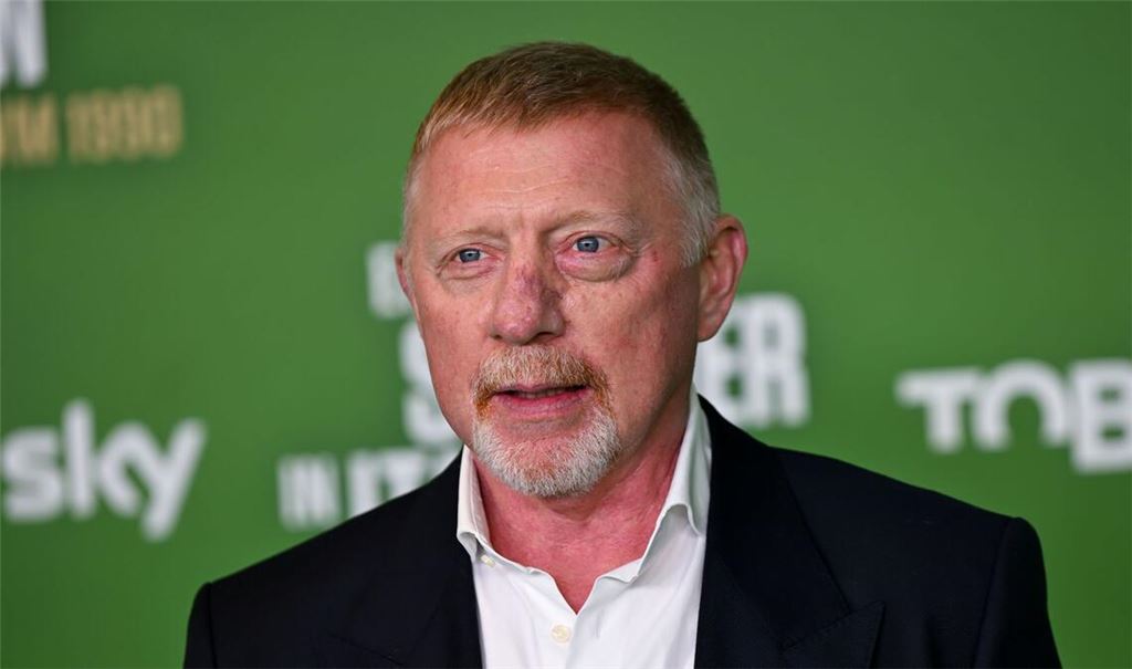 Tennis-Legende Boris Becker. Bei einer Internet-Auktion wurde sein Siegerpokal von den US Open 1989 für 357.546 US-Dollar  versteigert (Archivfoto).