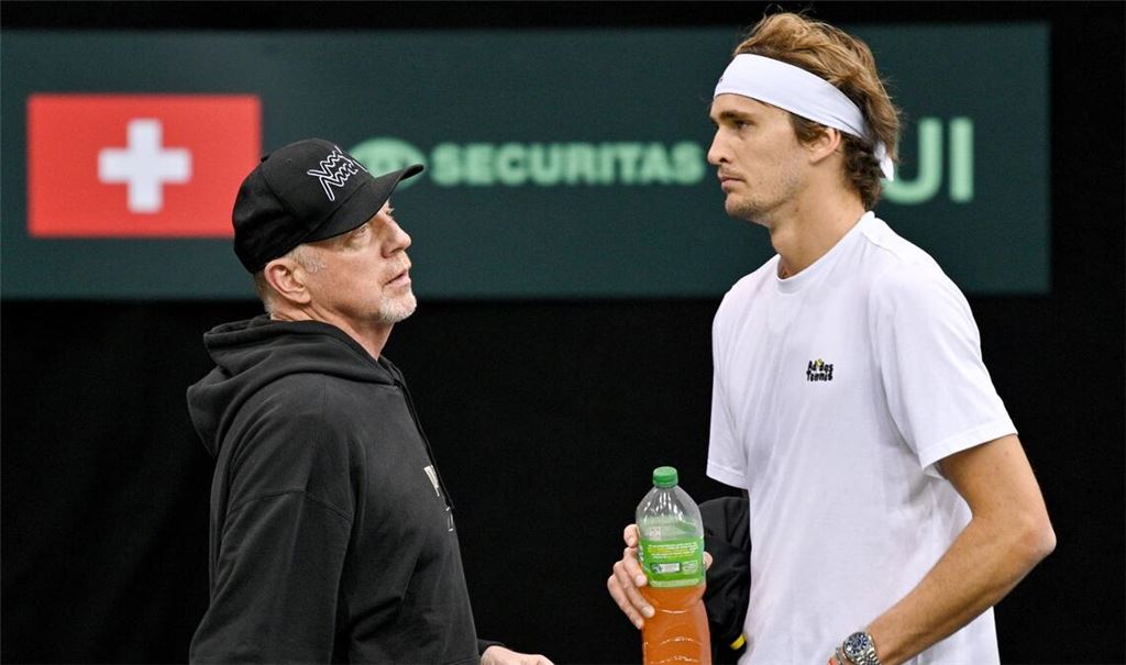 Tennis-Legende Boris Becker wünscht sich mehr Kampfgeist bei Alexander Zverev. (Archivbild)