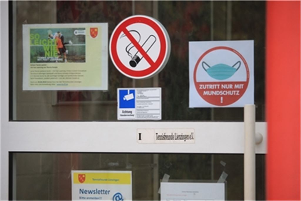 Tennishallen wie die in Lienzingen dürfen derzeit nicht öffnen. Archivfoto: Huber