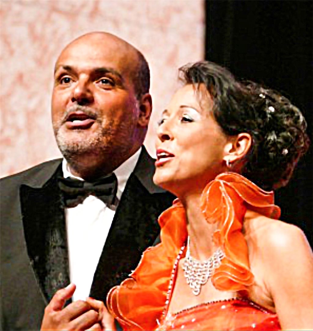 Tenor Jay Alexander und die Sängerin und Hochschuldozentin Sandra Danyella. Foto: privat