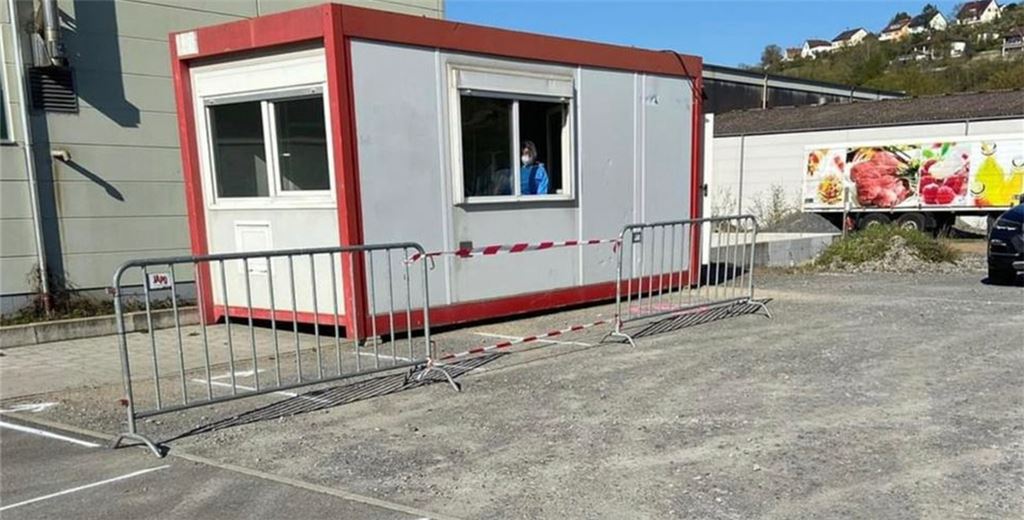 Test-Container bei HIT Schrammel. Foto: privat