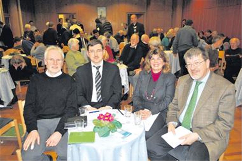 Theodor Tröndle (v. li.), Ismail Kuvvet, Gabriele Goy und Heinrich Georg Rothe. Foto: Stahlfeld