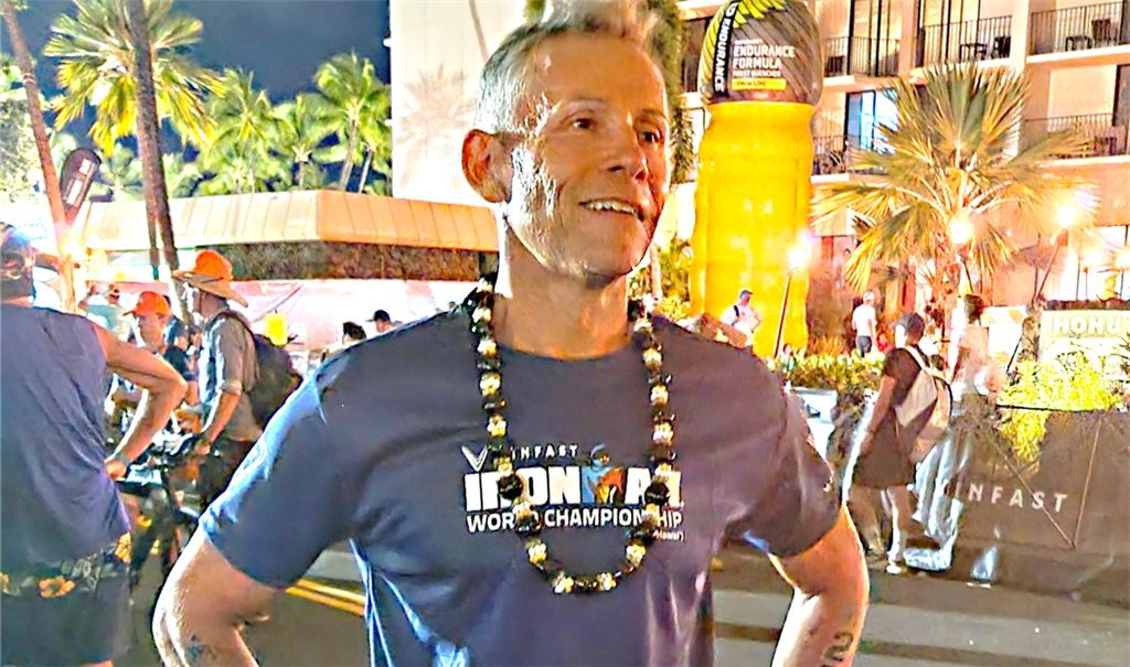 Thomas Fritsch blickt zunächst mit gemischten Gefühlen auf seine Leistung, ist aber vom Finish begeistert. Foto: privat