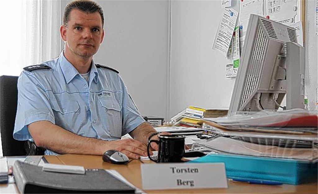 Thorsten Berg geht als neuer Chef des Illinger Polizeipostens motiviert an die Arbeit. 