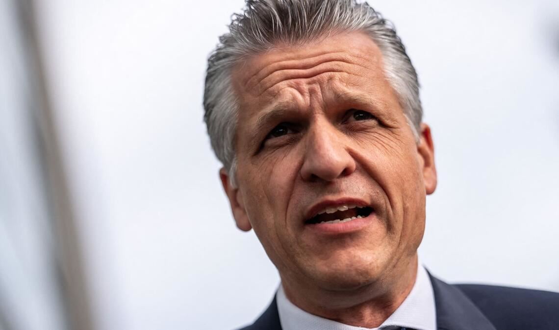 Thorsten Frei (CDU), Vorsitzender der CDU/CSU-Fraktion im Bundestag, kommt zur Sitzung des CDU Bundesvorstands am Konrad Adenauer Haus an. (zu dpa: «Unionsfraktionschef: Minderheitsregierung wäre Irrsinn»)