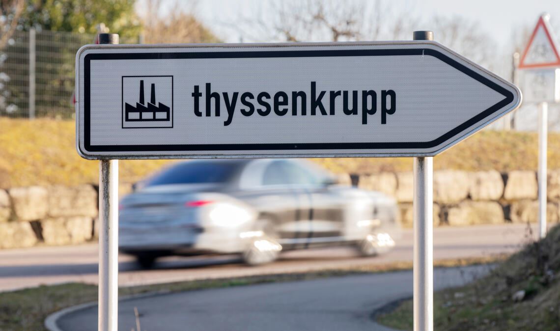 Thyssen-Krupp in Mühlacker leidet wohl unter der Krise bei Porsche. Foto: Fotomoment