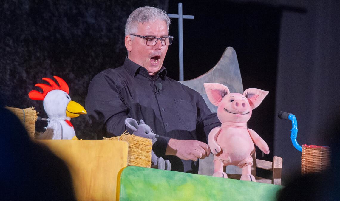 Tierisch gute Unterhaltung. Foto: Fotomoment