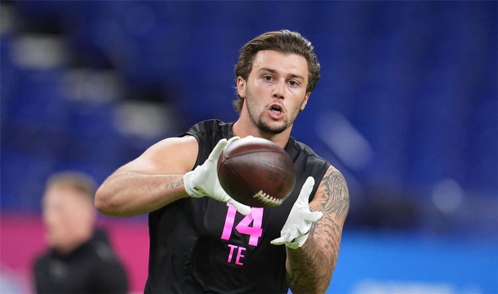 Tight End Marlin Klein wurde von den Houston Texans im NFL-Draft bereits in der zweiten Runde ausgewählt. (Archivbild)
