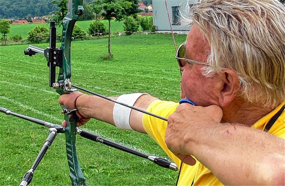 Tilo Pürmayr legt an. Foto: Garhöfer