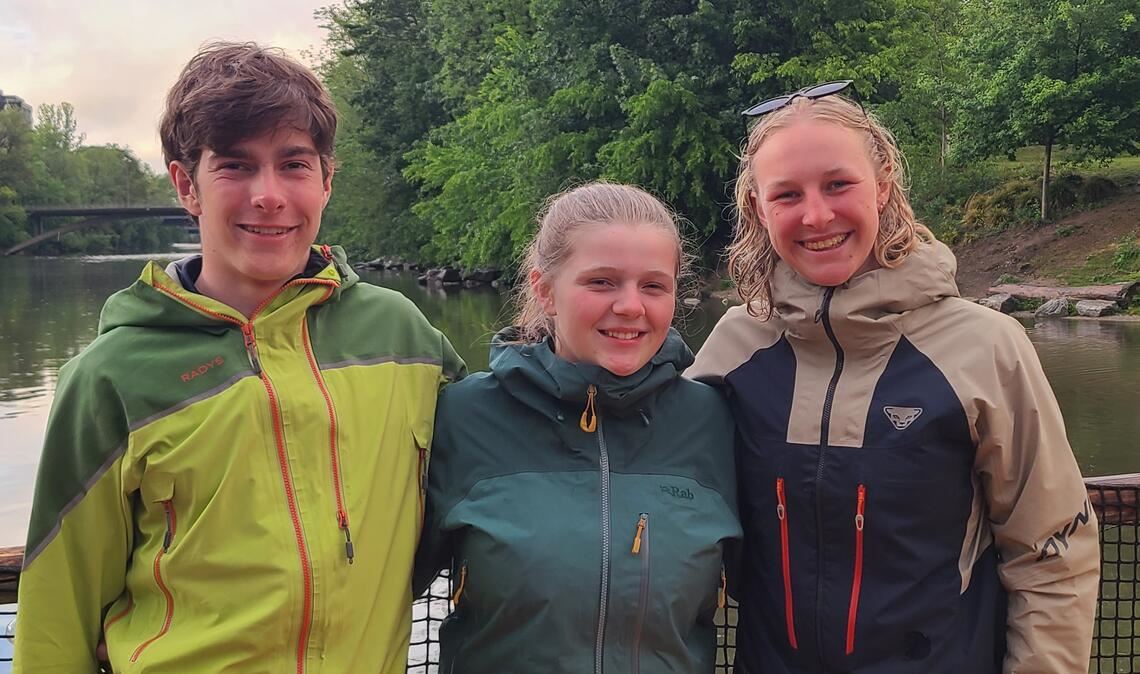 Tim Beck, Marla Wilhelm, Ida Wellensiek.