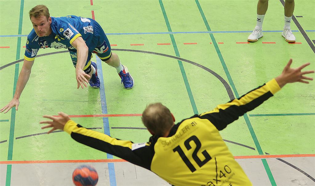 Tim Ganz und die SG Pforzheim/Eutingen möchten in Baden-Baden punkten. Foto: Rubner