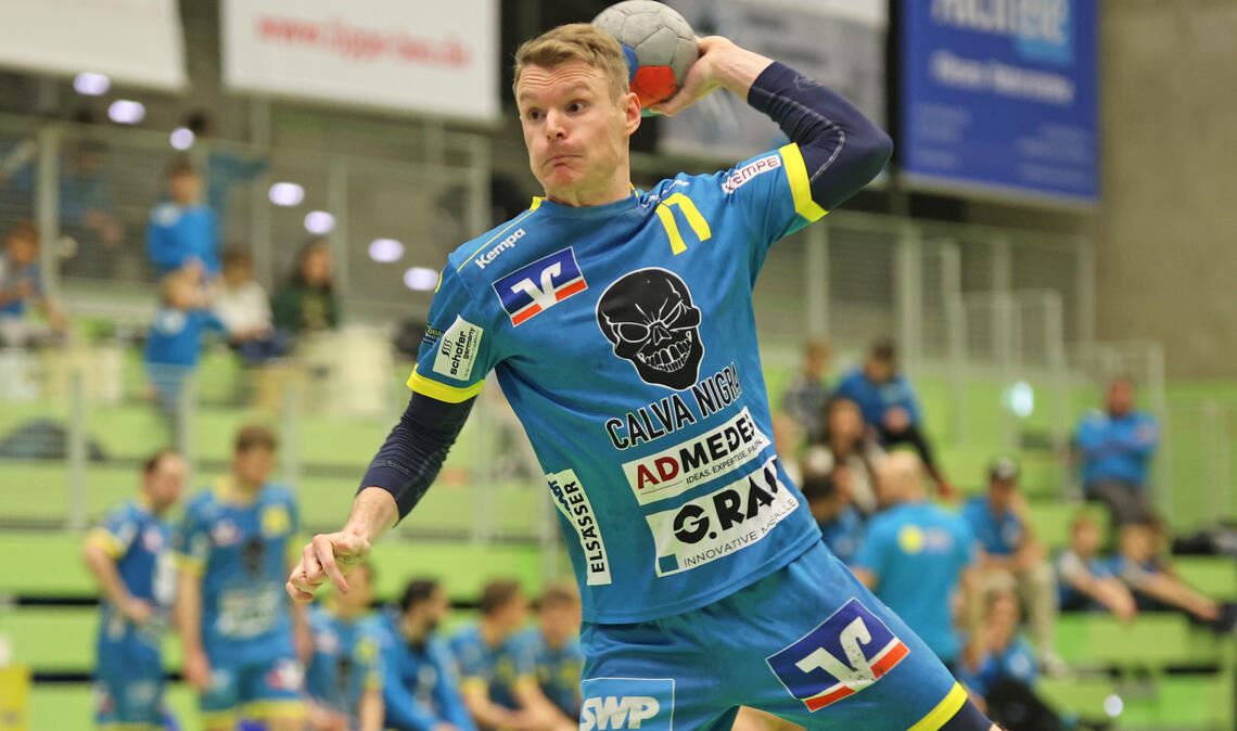 Tim Ganz und die SG Pforzheim/Eutingen sind in Fürstenfeldbruck gefordert.