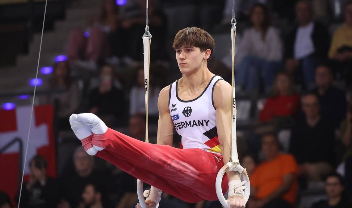 Timo Eder landete mit dem deutschen Team auf Rang fünf beim DTB-Pokal.