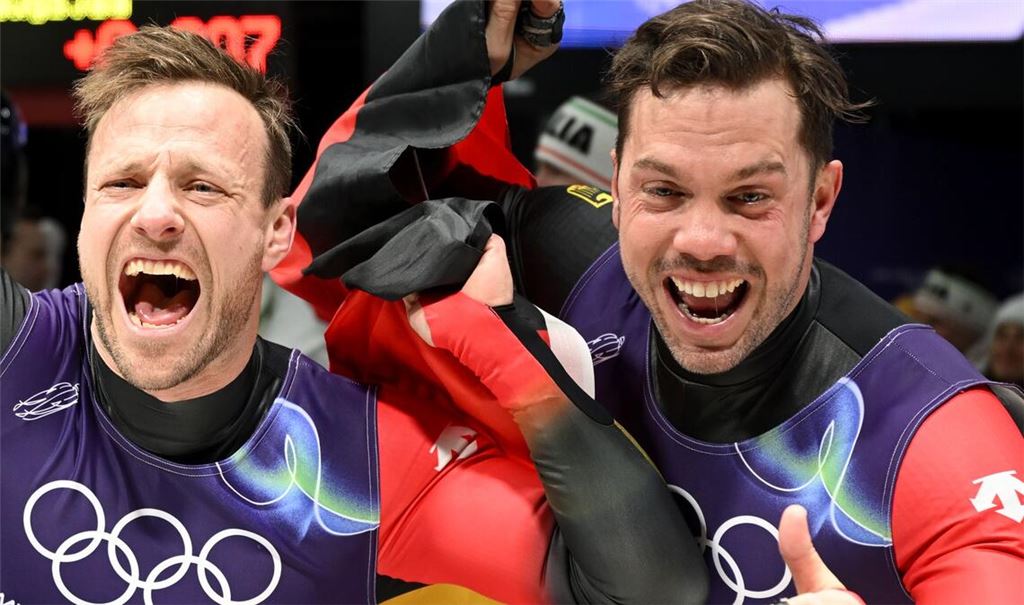 Tobias Arlt (li.) und Tobias Wendl sind nun erfolgreichste deutsche Sportler bei Winterspielen.