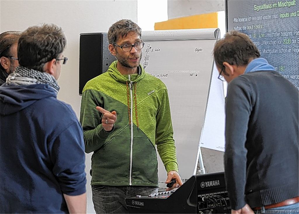 Klangtüftler feilen an ihren Fähigkeiten