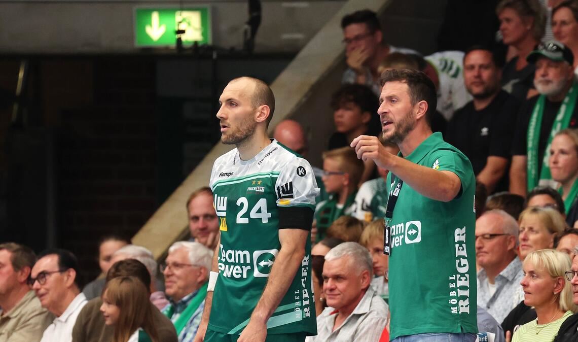 Torjäger Marcel Schiller, Trainer Ben Matschke.