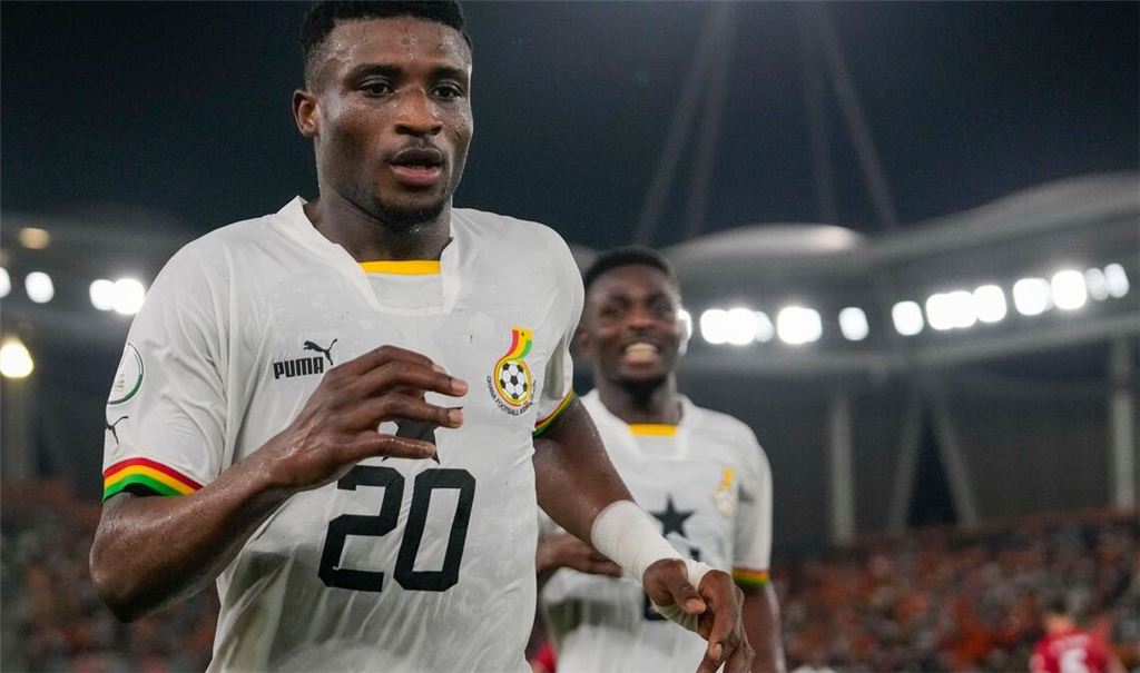 Tottenham-Star Mohammed Kudus hat mit Ghana den Sprung zur WM geschafft. (Archivbild)