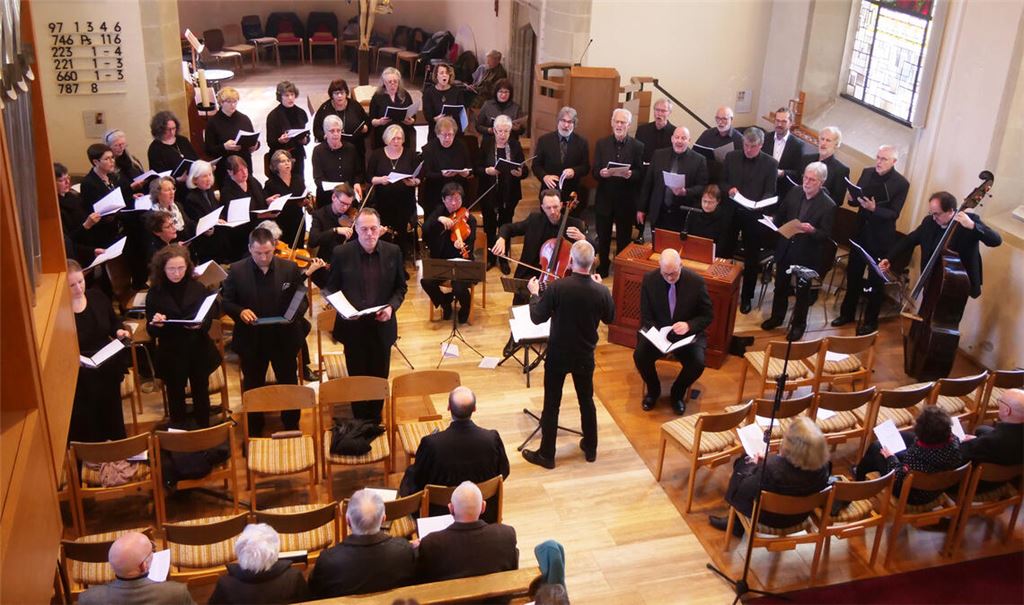 Tradition am Karfreitag: das Passionskonzert in der Illinger Cyriakuskirche. Foto: Friedrich