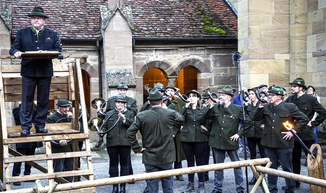Traditionsveranstaltung im Maulbronner Klosterhof. Foto: Bastian