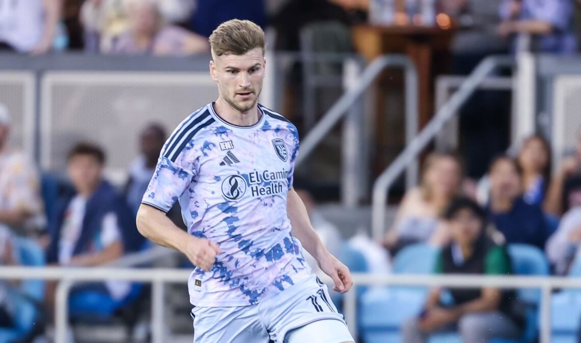Traf erstmals in der MLS doppelt: Timo Werner (Archivbild)