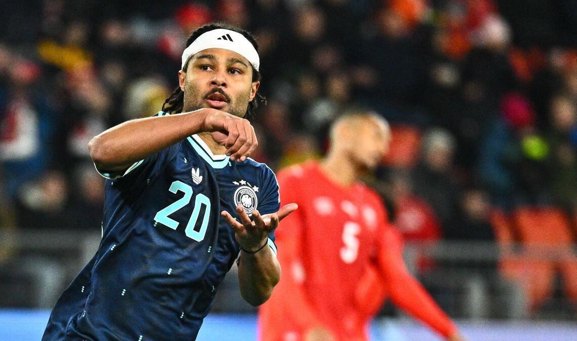 Traf zum 2:2: Serge Gnabry