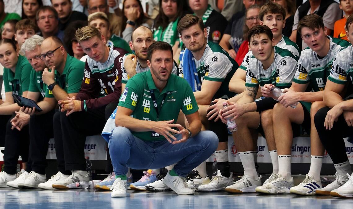 Trainer Ben Matschke hat mit Frisch Auf noch viel vor.