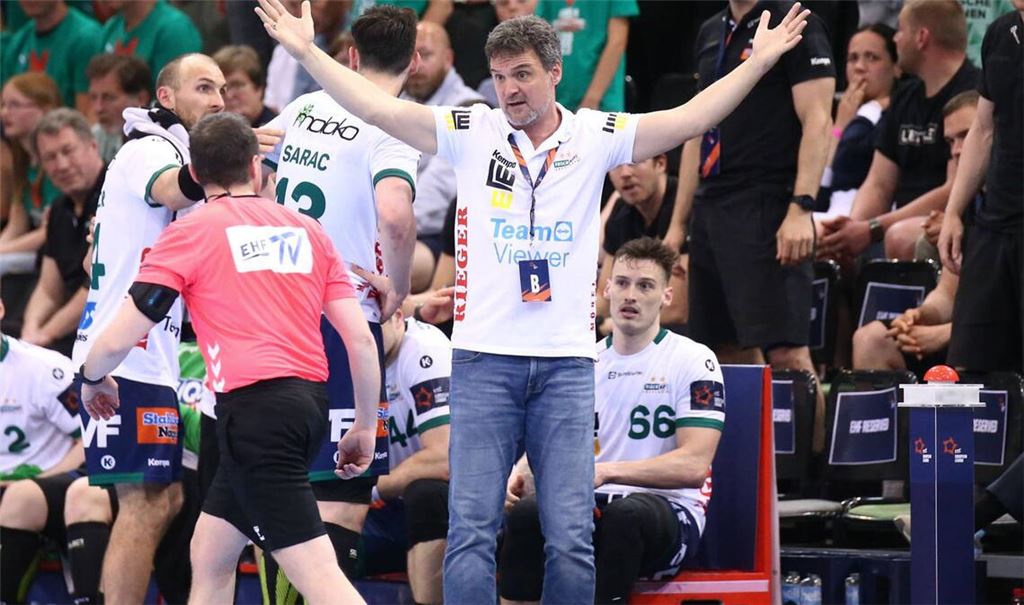 Trainer Markus Baur hatte im Spiel um Platz drei eigentlich wenig Grund zu hadern, die Abschlussschwäche aus dem Halbfinale legten seine Spieler gegen Montpellier ab.