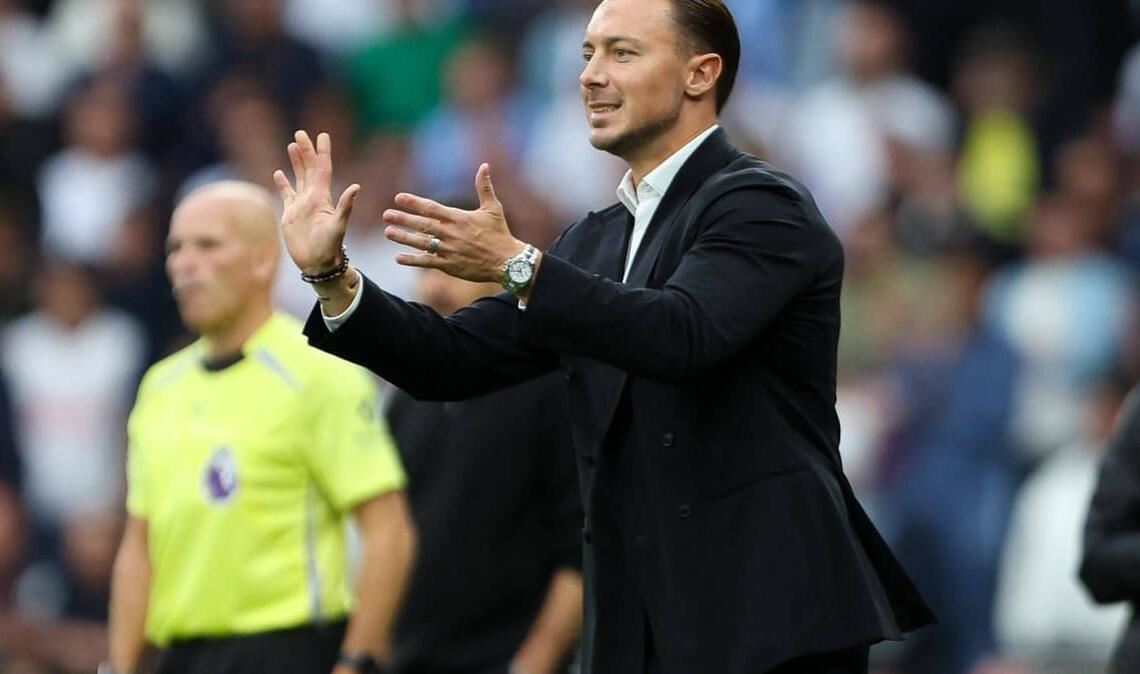 Trainer Matthias Jaissle von Newcastle United.