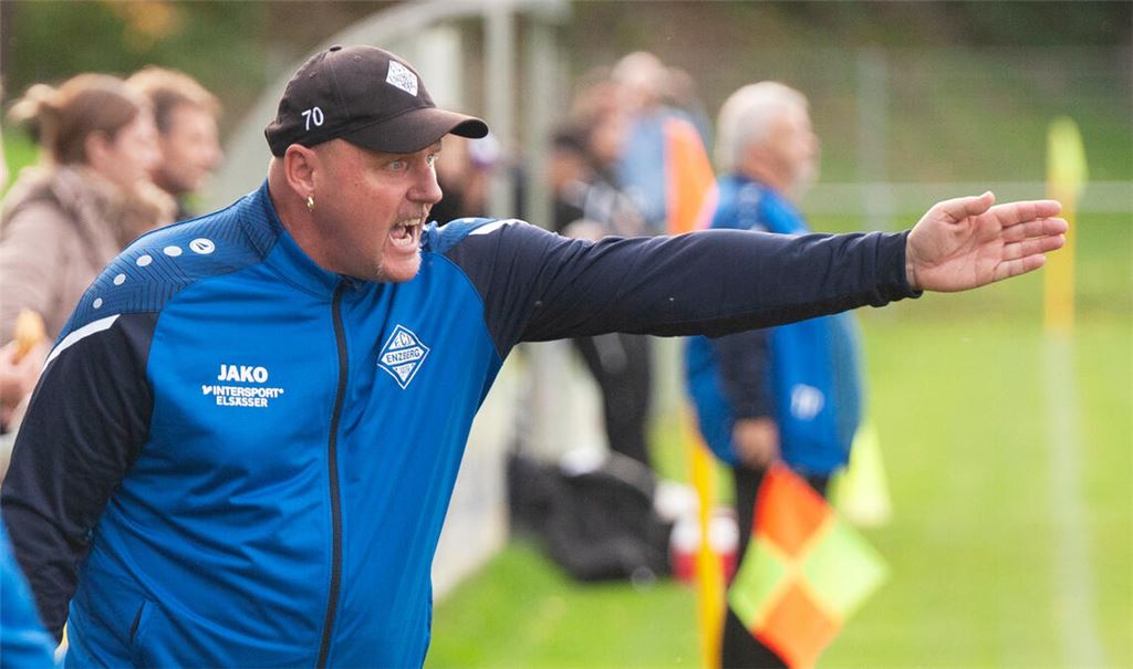 Trainer Sascha John in Aktion. Foto: Archiv