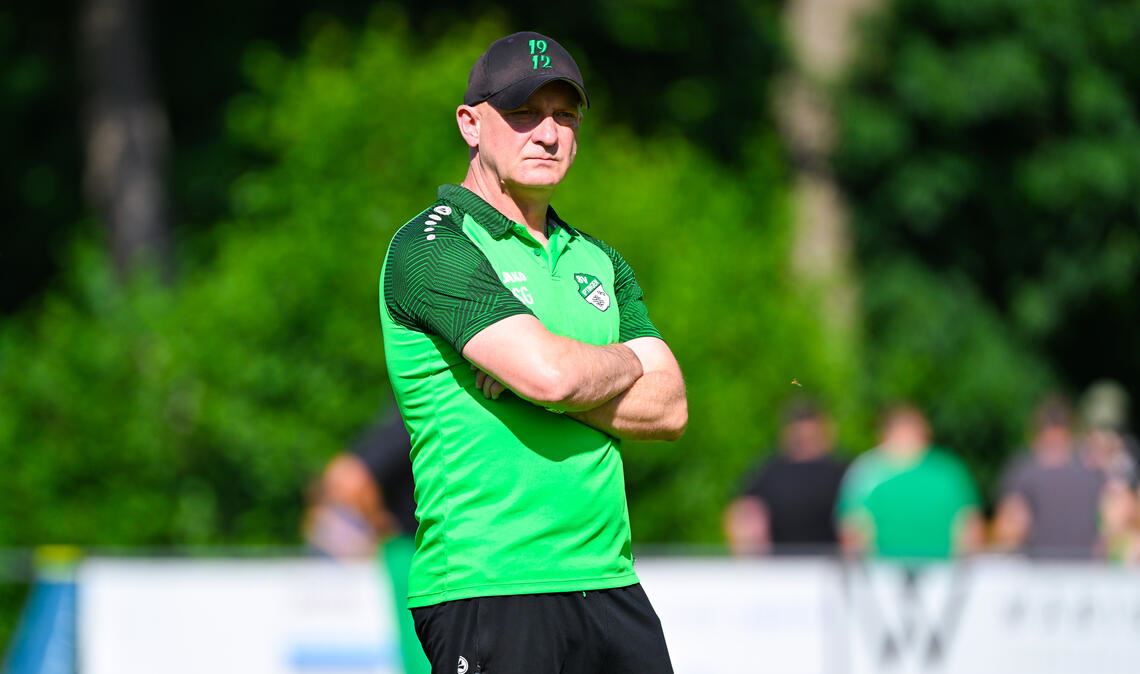 Trainer Stephan Güttler blickt voraus.Foto: Friopics/Silas Schüller