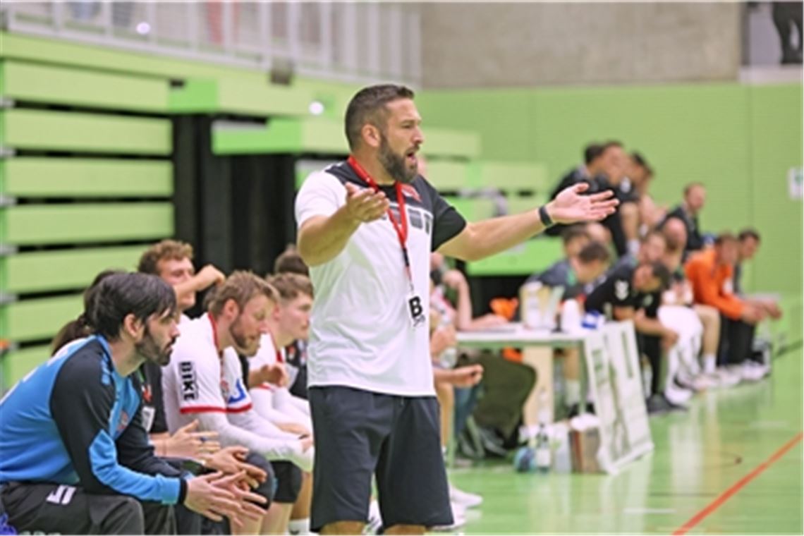 Trainer Tobias Müller. Archivfoto: Müller