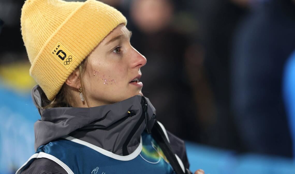 Trauriges Ende bei den Olympischen Spielen: Katharina Schmid.