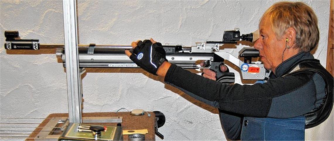 Treffsichere Amazone: Marion Knoch von KKSV Illingen.