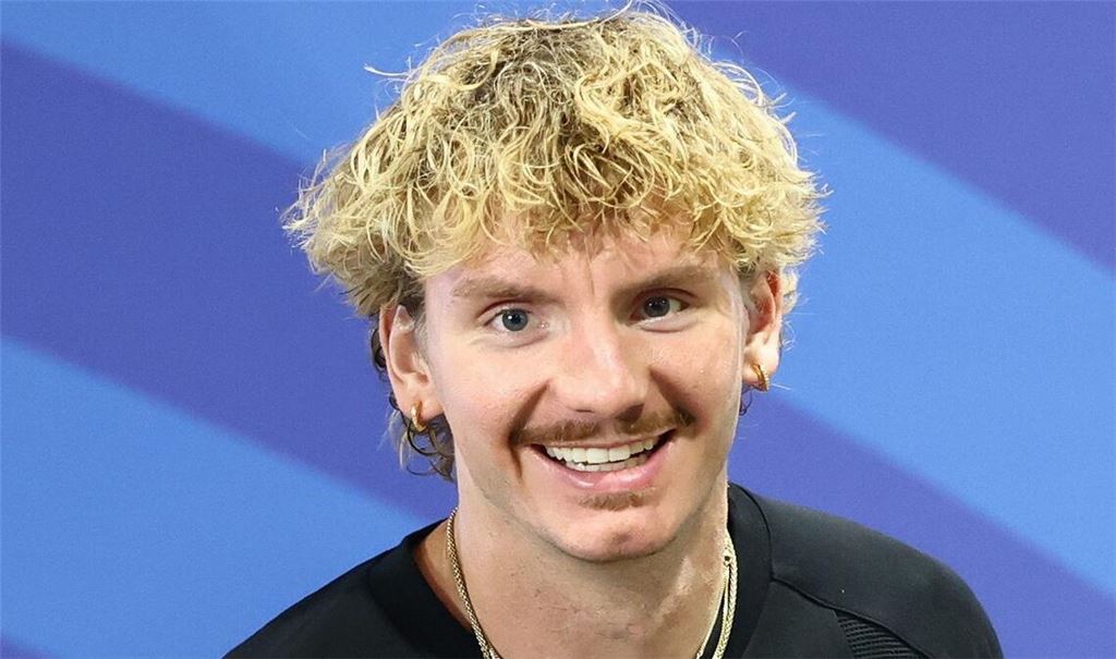 Trendsetter Nick Woltemade mit seiner angesagten Frisur