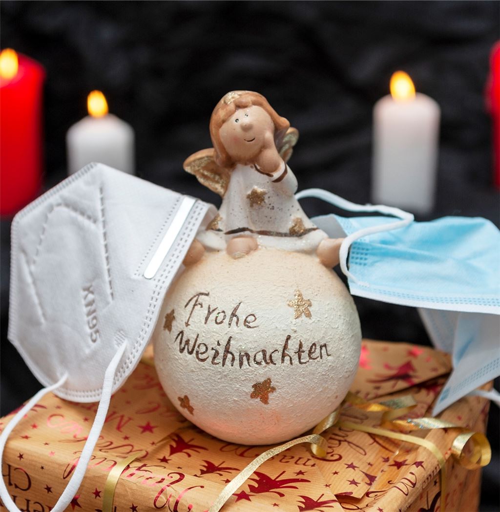 Trotz Weihnachtsfreuden war in diesem Jahr Corona allgegenwärtig. Foto. Fotomoment