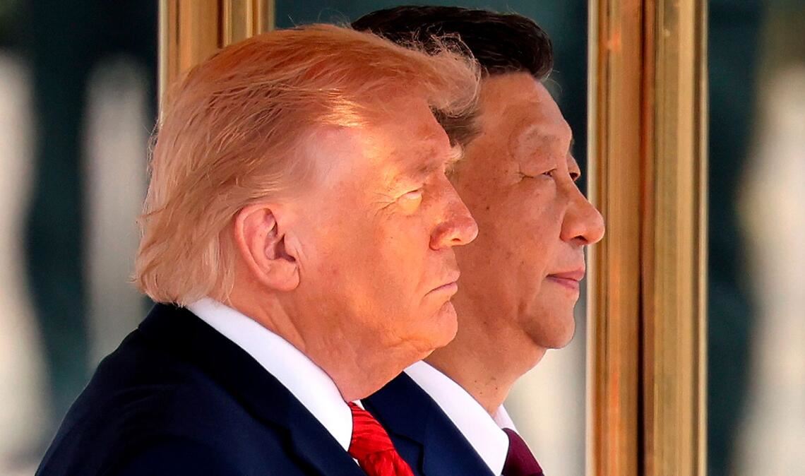 Trump betonte seine angeblich gute Beziehung zu Xi.