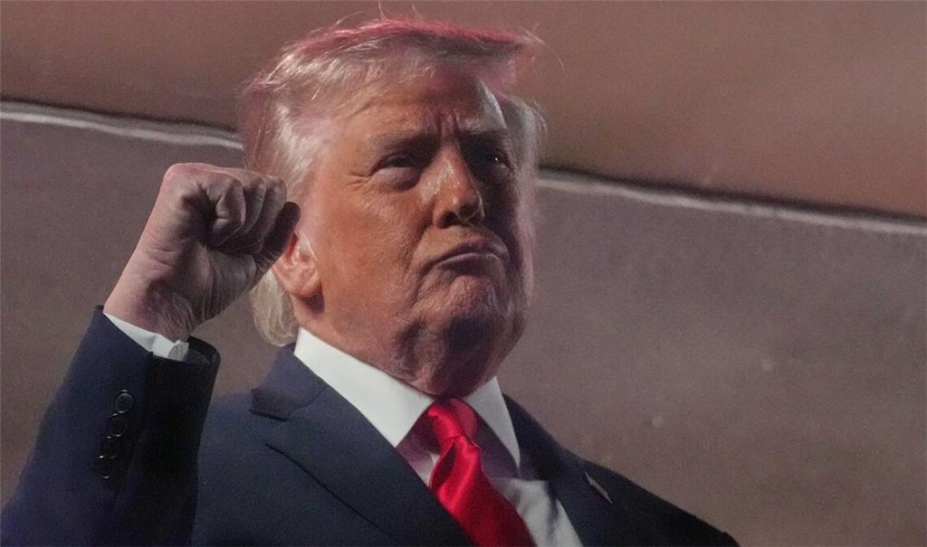 Trump demonstriert Macht.