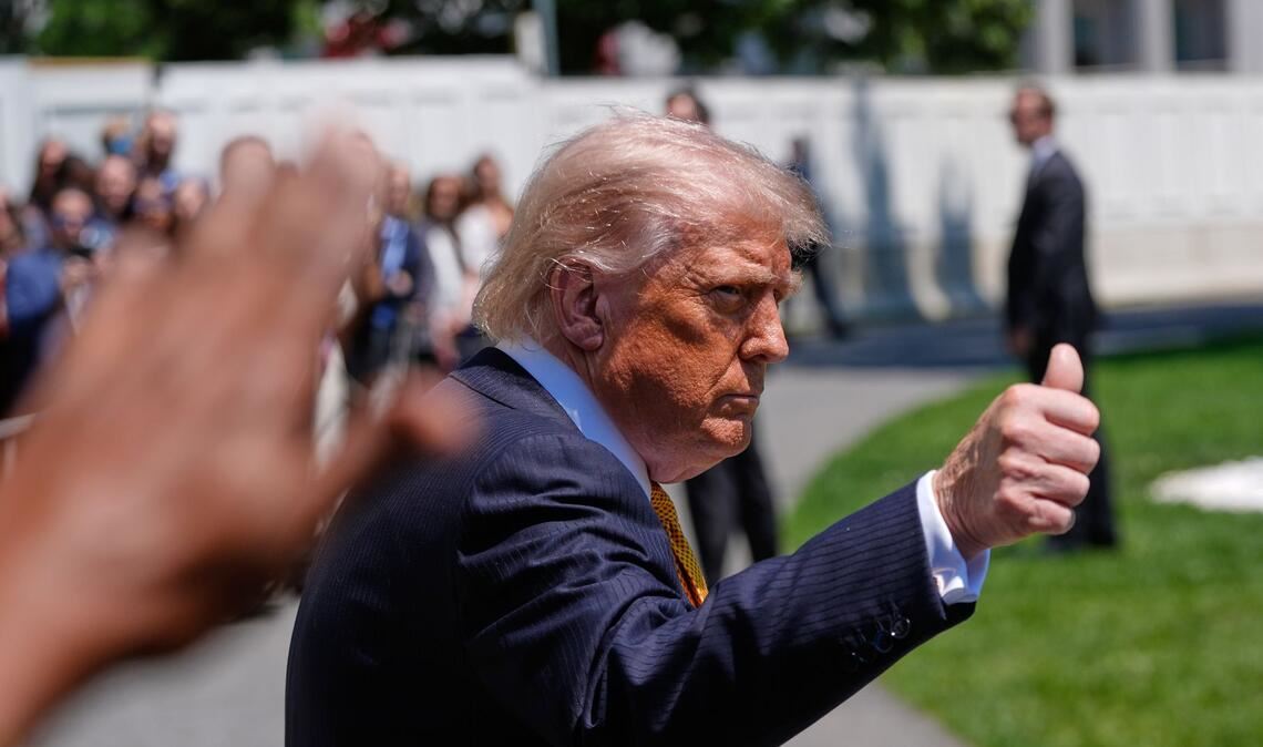 Trump drängte seine Parteikollegen zu Neuzuschnitten. (Archivbild)