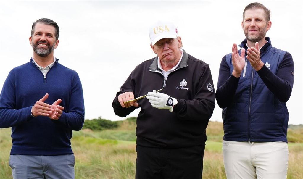 Trump erzielte einen für ihn vorteilhaften Vergleich. (Archivbild)