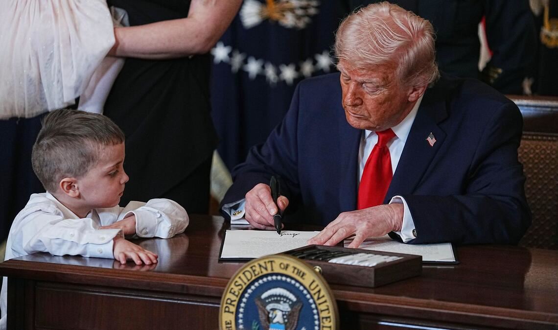 Trump hat eine klare Meinung zum US-Geburtsrecht. (Archivbild)