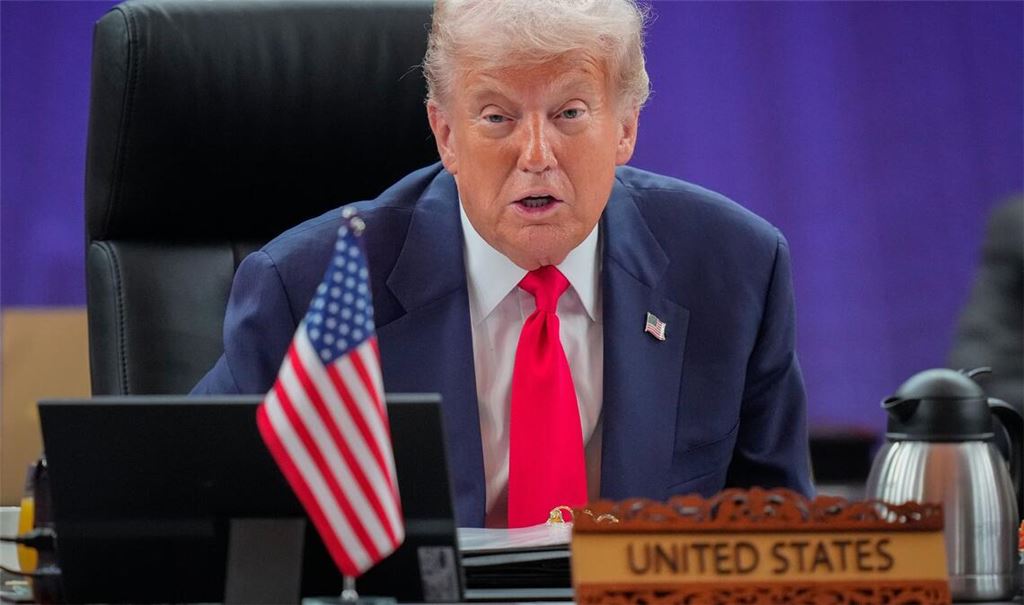 Trump ist derzeit in Asien unterwegs.