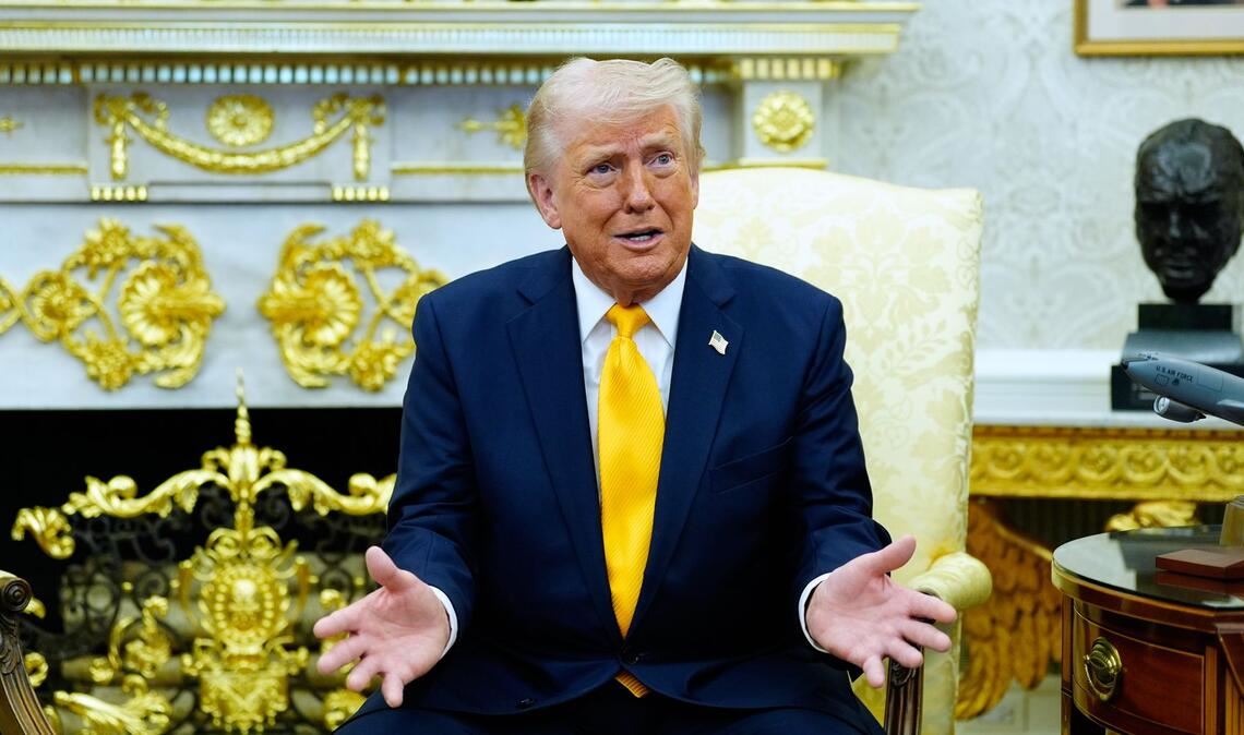 Trump sieht die Kriegsziele als bald erfüllt an. (Archivbild)