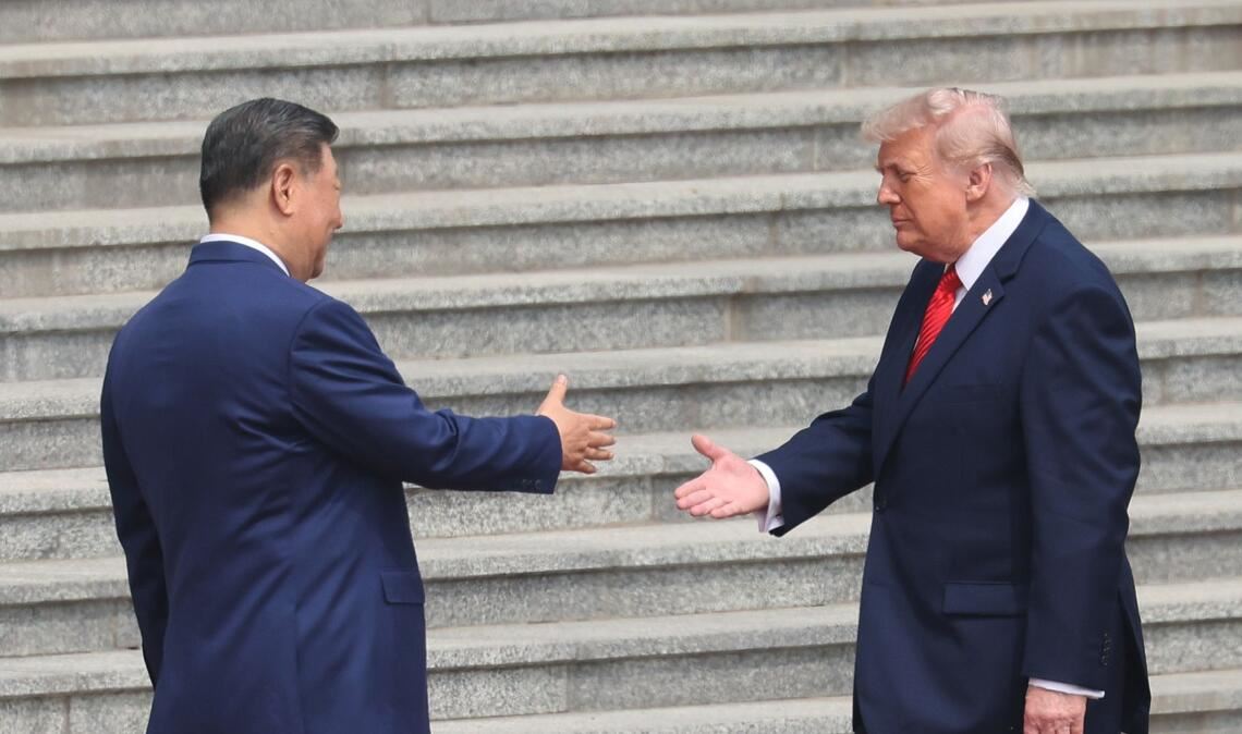 Trump trifft auf Xi.